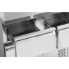 Positiivne jahutuslaud - 4 sahtlit GN 1/2 - Dynasteel