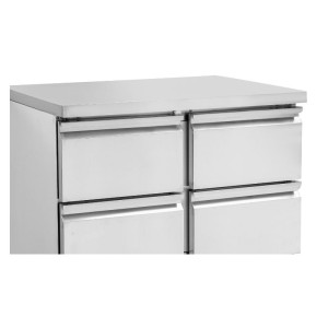 Positiivne jahutuslaud - 4 sahtlit GN 1/2 - Dynasteel