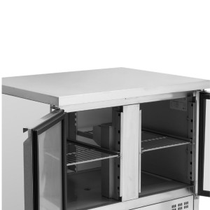 Positiivne GN 1/1 külmlaud - 2 ust - Dynasteel