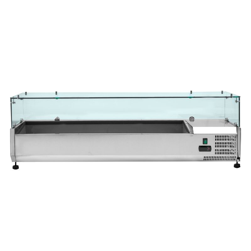 Saladette Réfrigérée Vitrée GN 1/3 et 1/2 - Dynasteel Efficace Saladette Réfrigérée Vitrée GN 1/3 et 1/2 - Dynasteel Efficace