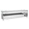 Saladette Jahutatud Klaasitud Pealepandav - 8 x GN 1/3 - Dynasteel