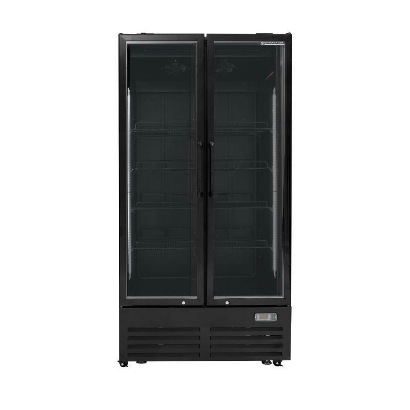 Refrigerated Beverage Display Case - 2 Doors - 736 L - Dynasteel Refrigerated Beverage Display Case - 2 Doors - 736 L - Dynasteel