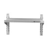 Roostevabast terasest seinariiul hammaslattidel - L 800 x S 300 mm - Dynasteel