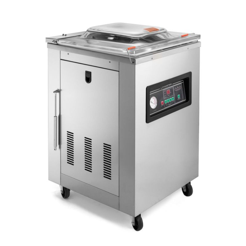 Machine Sous Vide à Cloche Heavy Duty sur Roulettes - 500 mm - Dynasteel Machine Sous Vide à Cloche Heavy Duty sur Roulettes - 500 mm - Dynasteel