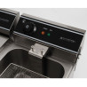 Dynasteel professionaalne fritüür - 2 x 10 L | Mahutavus 20 L | Roostevaba teras | Võimsus 2 x 3000 W