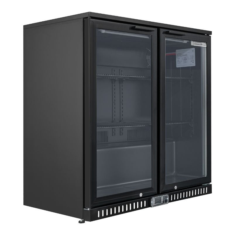 Refrigerated Back Bar - 2 Swing Glass Doors - 209 L - Dynasteel Refrigerated Back Bar - 2 Swing Glass Doors - 209 L - Dynasteel