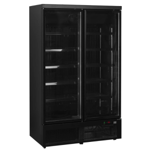 Negatiivne klaasustega külmkapp 2 ust - 1006 L - TEFCOLD