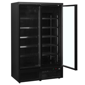 Negatiivne klaasustega külmkapp 2 ust - 1006 L - TEFCOLD