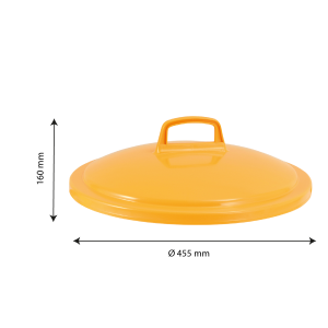 Kaas Mahuti 50L Kollane