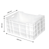Kast 600 x 400 Täis 60 L Valge - Gilac