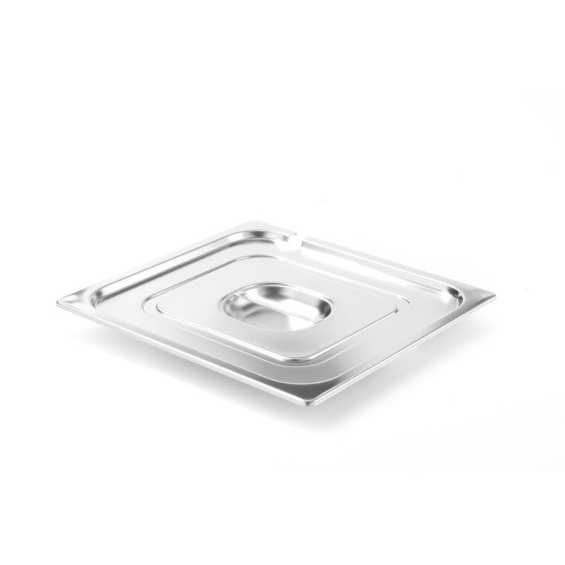 Gastronorm lid with ladle notch - Brand HENDI - Fourniresto Gastronorm lid with ladle notch - Brand HENDI - Fourniresto