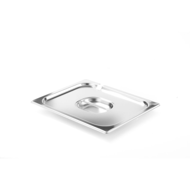 Gastronorm lid with ladle notch - Brand HENDI - Fourniresto Gastronorm lid with ladle notch - Brand HENDI - Fourniresto