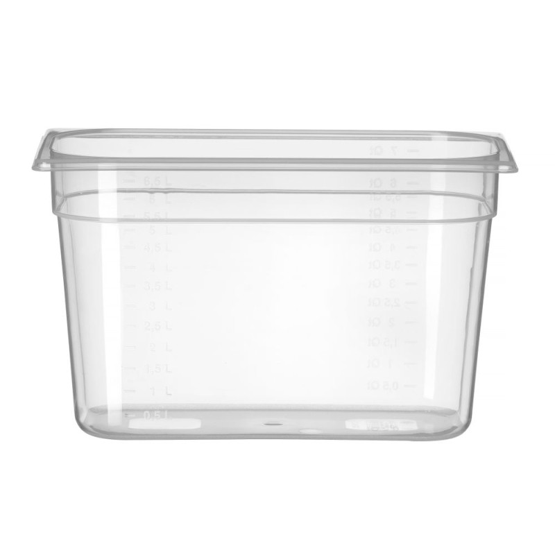 GN 1/3 Gastronorm-kastrul polüpropüleenist - 7,8 L - K 200 mm GN 1/3 Gastronorm-kastrul polüpropüleenist - 7,8 L - K 200 mm