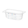 Gastronorm GN 1/9 - 0,6 L - H 65 mm ladustamiskarp