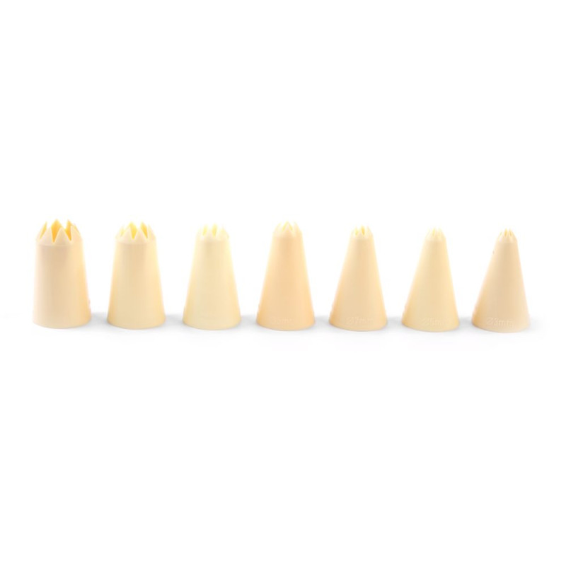 Set de 7 Douilles - dentelé - Marque HENDI - Fourniresto Set de 7 Douilles - dentelé - Marque HENDI - Fourniresto