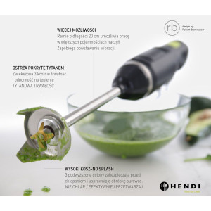 Sukeldumissegisti Concept Line - Bränd HENDI - Fourniresto