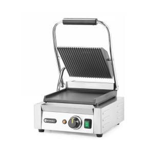 Kontaktgrill - Lihtne mudel - Siledad ja soonilised plaadid