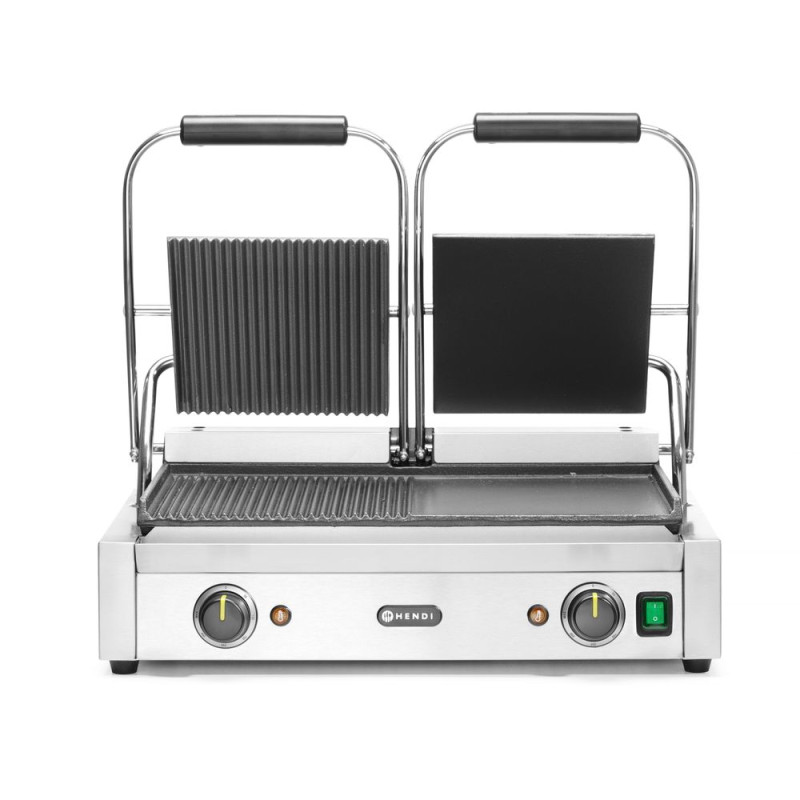 Kontaktgrill mudel Double - siledad ja soonilised plaadid Kontaktgrill mudel Double - siledad ja soonilised plaadid