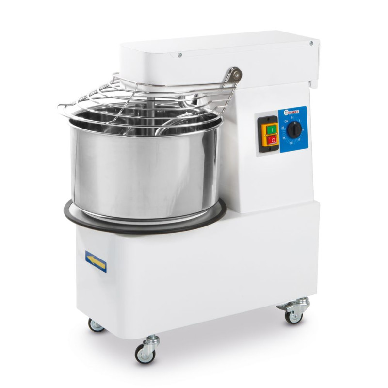 Pétrin à Spirale avec Cuve Fixe - 20 L Pétrin à Spirale avec Cuve Fixe - 20 L