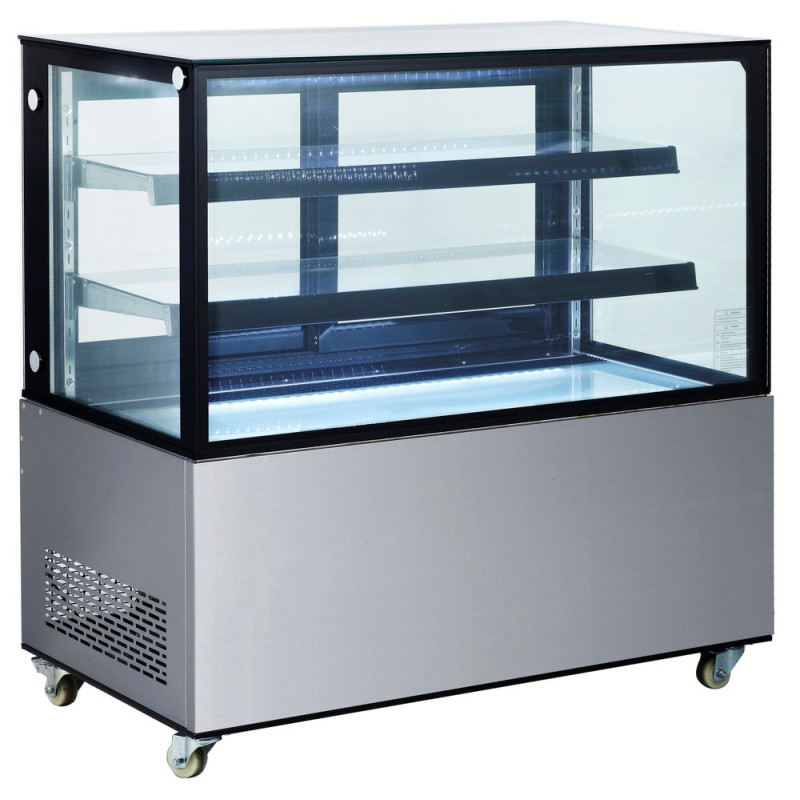Vitrine Réfrigérée avec 2 Étagères - 410 L Vitrine Réfrigérée avec 2 Étagères - 410 L