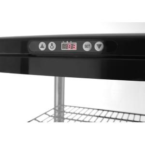 Külmkapp kondiitritoodetele must - 280 L