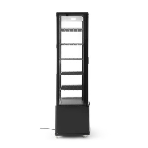 Külmkapp kondiitritoodetele must - 280 L