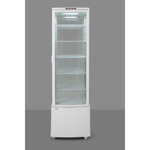 Külmkapp koogivitrin valge - 280 L