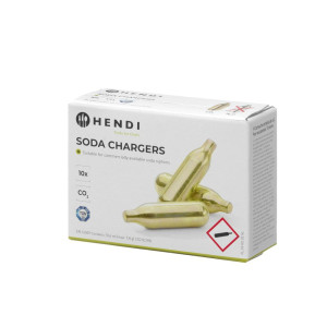 Sooda sifooni jaoks CO₂ kapslid - komplekt 10 tk