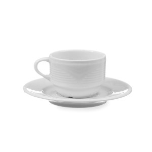 Alusnõu tassile Saturni portselanist - läbimõõt 63 mm