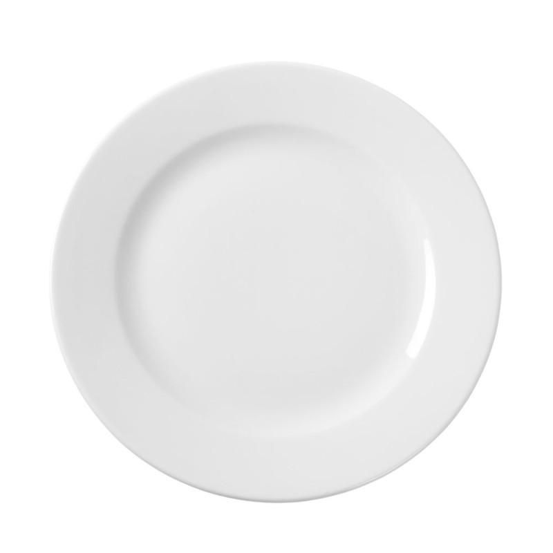 Flat Porcelain Plate - 160 mm Diameter Flat Porcelain Plate - 160 mm Diameter