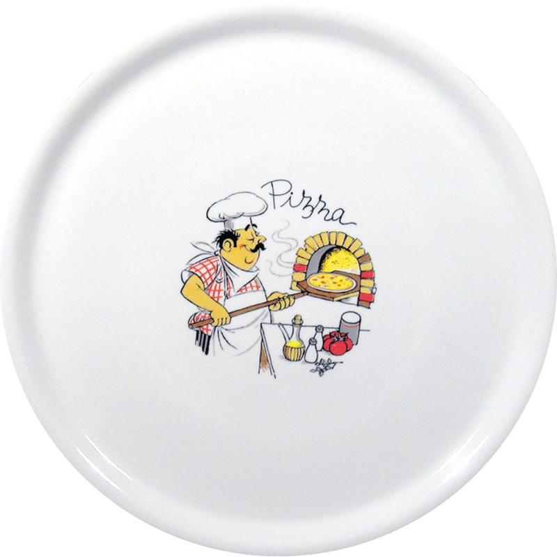 Pitsataldrik pizzameistri mustriga - läbimõõt 330 mm - HENDI Pitsataldrik pizzameistri mustriga - läbimõõt 330 mm - HENDI
