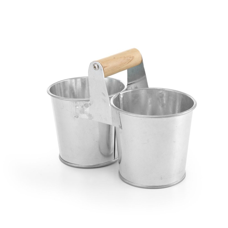 Double bucket with handle - Brand HENDI - Fourniresto Double bucket with handle - Brand HENDI - Fourniresto