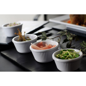 Rõngastatud melamiinist ramekin - 50 ml