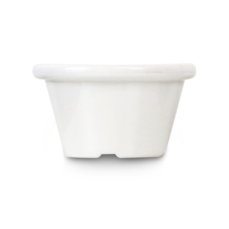 Ivory Plastic Ramekins - Set of 12 Ivory Plastic Ramekins - Set of 12
