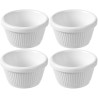 Rõngastatud melamiinist ramekin 50 ml - 4 tk komplekt