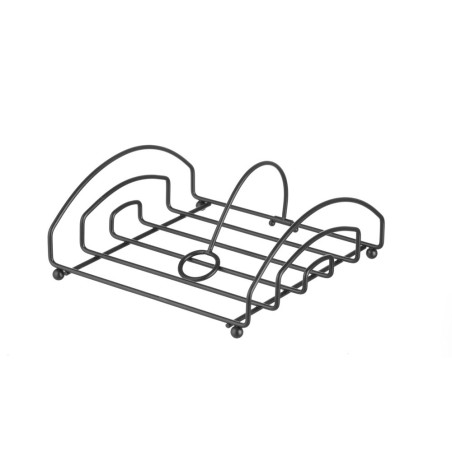 Must rätikuhoidja - 160 x 155 mm - Bränd HENDI