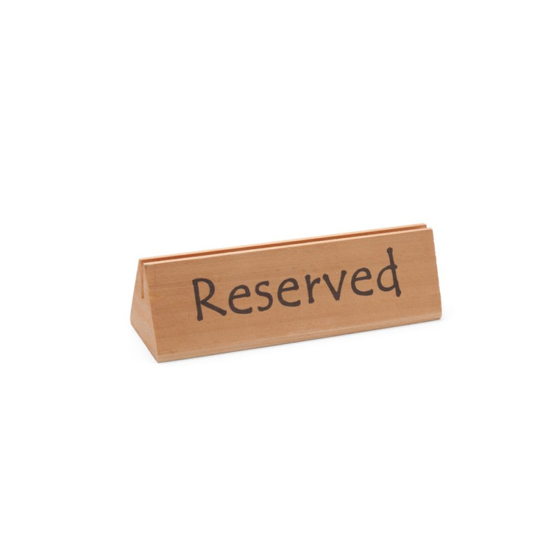 Chevalet de table réservé - Marque HENDI - Fourniresto Chevalet de table réservé - Marque HENDI - Fourniresto