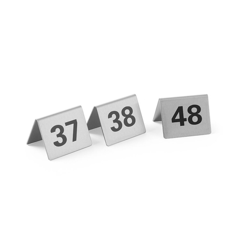 Numbered table easels - Brand HENDI - Fourniresto Numbered table easels - Brand HENDI - Fourniresto