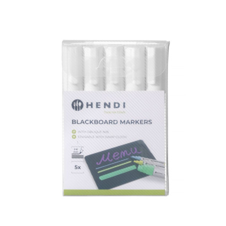 Kriidipliiatsid 6 mm - Bränd HENDI - Fourniresto