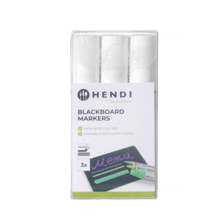 Kriidipliiatsid 15 mm - Bränd HENDI - Fourniresto