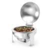 Chafing dish ümmargune satiinviimistlusega - Bränd HENDI - Fourniresto