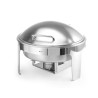 Chafing dish ümmargune satiinviimistlusega - Bränd HENDI - Fourniresto