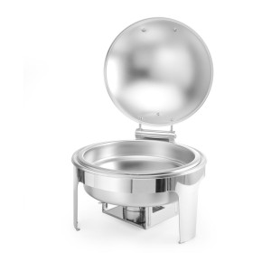Chafing dish ümmargune satiinviimistlusega - Bränd HENDI - Fourniresto