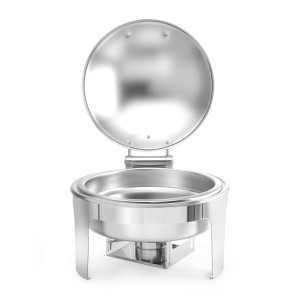 Chafing dish ümmargune satiinviimistlusega - Bränd HENDI - Fourniresto