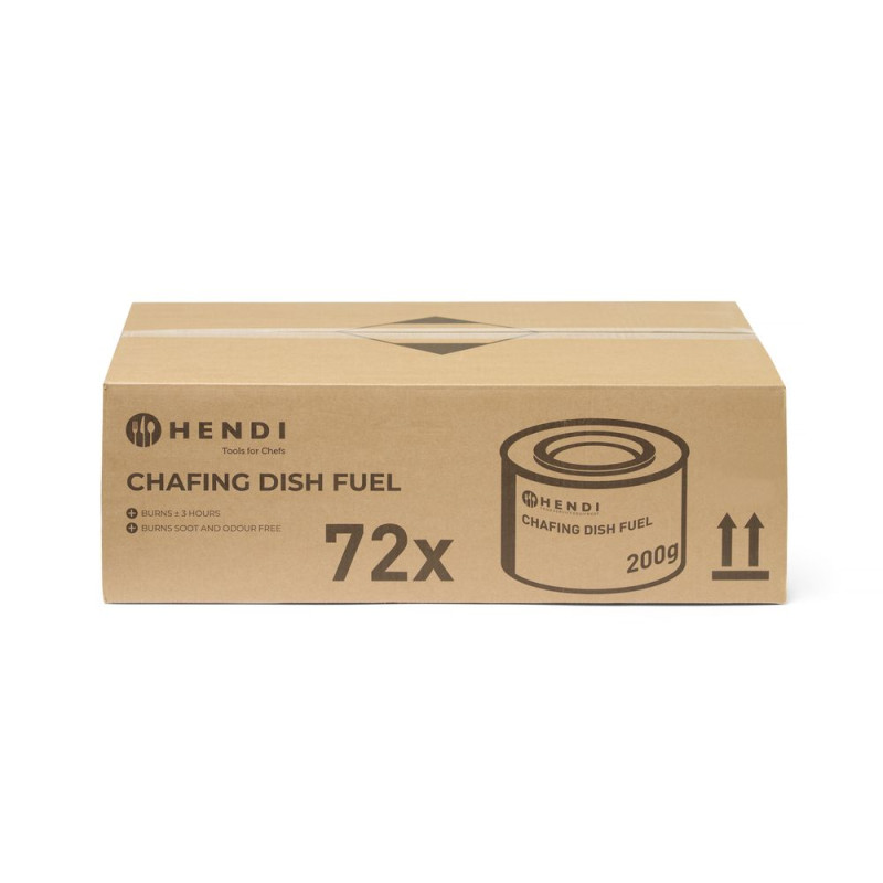 Pâte combustible pour chafing dish en boîte NL DE FR EN - Marque HENDI - Fourniresto Pâte combustible pour chafing dish en boîte NL DE FR EN - Marque HENDI - Fourniresto