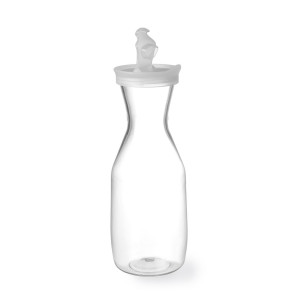 Plastikust kaanega purk - 1 L