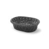 Must ovaalne leivakorv - 250 x 190 mm