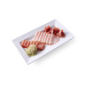 Nelikantne melamiinist alusplaat - 360 x 205 mm