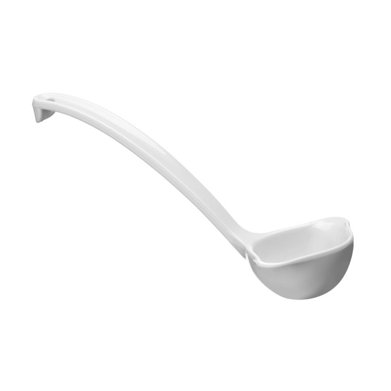 Cuillère à Sauce en Plastique - Ivoire - 0,04 L spécial service - Marque HENDI Cuillère à Sauce en Plastique - Ivoire - 0,04 L spécial service - Marque HENDI