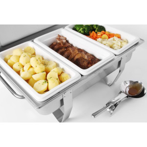 Gastronormnõu portselanist - GN 1/3 - Bränd HENDI - Fourniresto